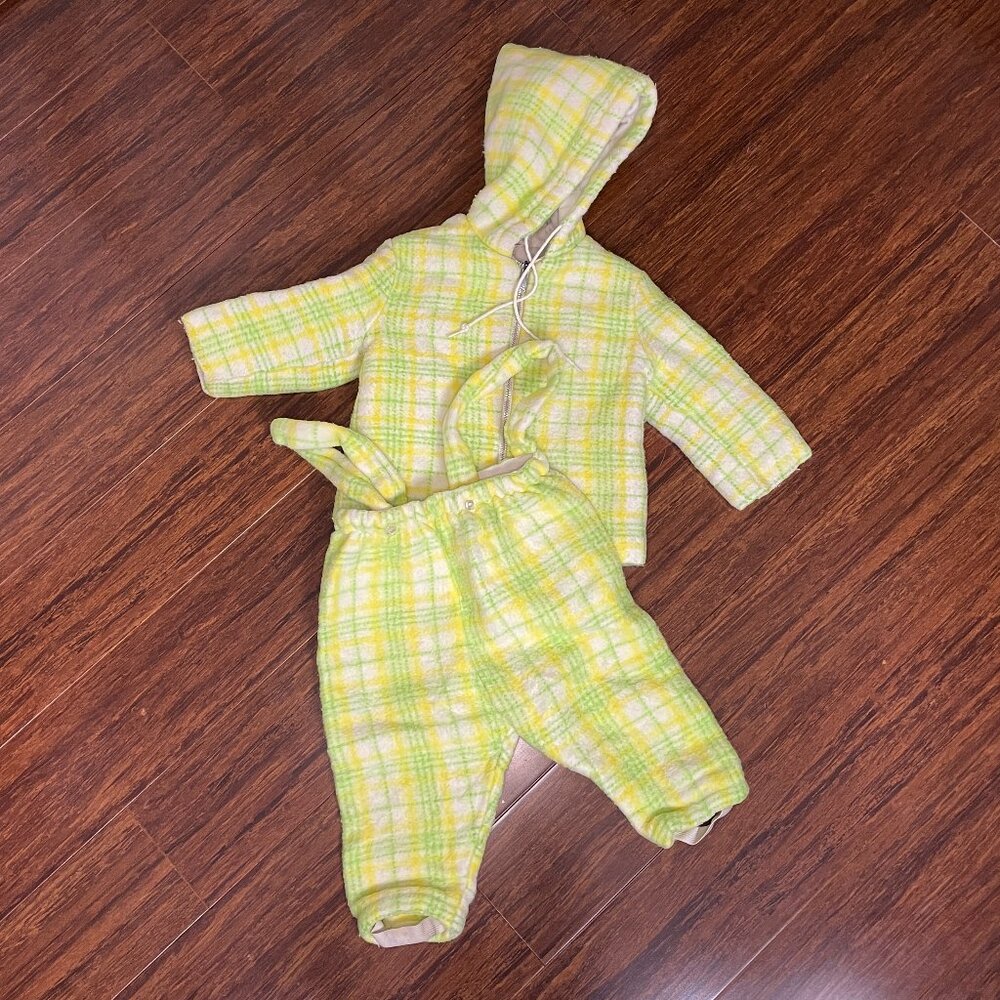 VTG 60s/70s Baby Snow Suit
